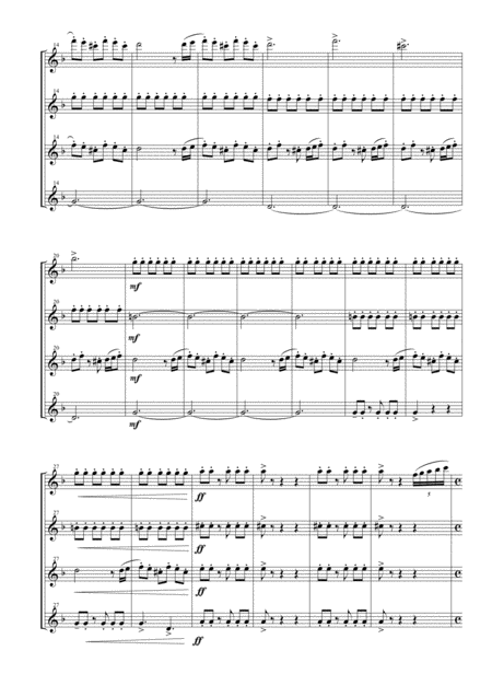 Symphonic Suite From Star Trek For Flute Quartet Page 2