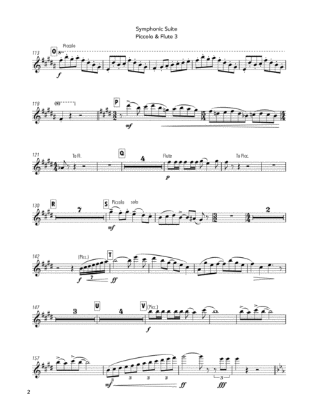 Symphonic Suite Parts Page 2