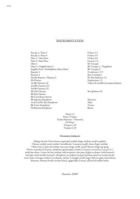 Symphonie De L Espace Symphony Of Space 1 Et Facta Est Lux Score Page 2