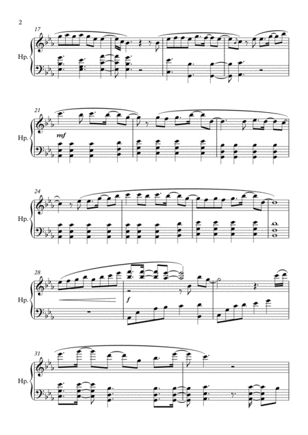 Symphony Harp Solo Page 2