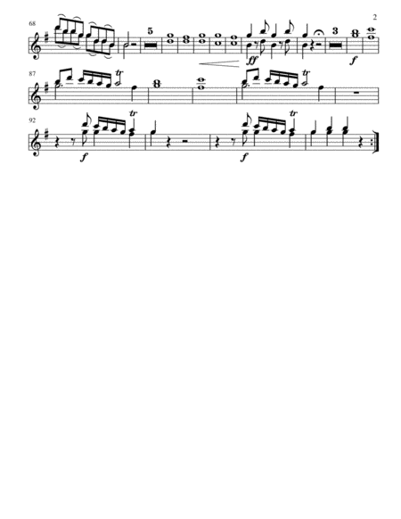 Symphony No 1 In G Major Mvt I Parts Page 2