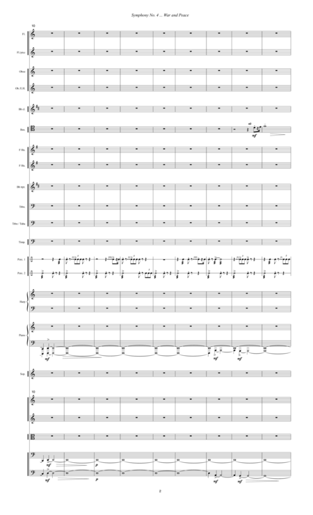Symphony No 4 War And Peace 2001 For Soprano And Orchestra Page 2