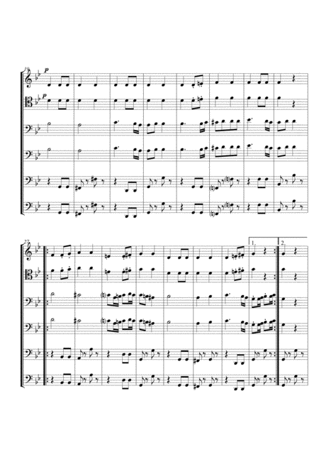 Symphony Nr 07 Op 92 Ii Allegretto Page 2