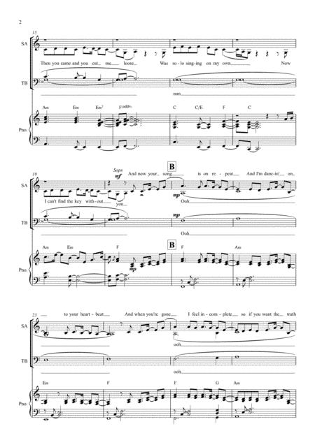 Symphony Satb Choir And Piano Page 2