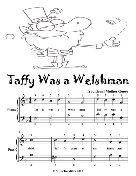 Taffy Was A Welshman Easy Piano Sheet Music Page 2