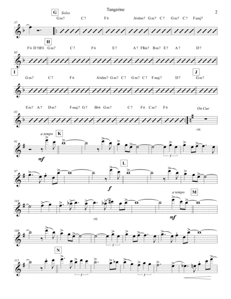 Tangerine Flute 1 Page 2