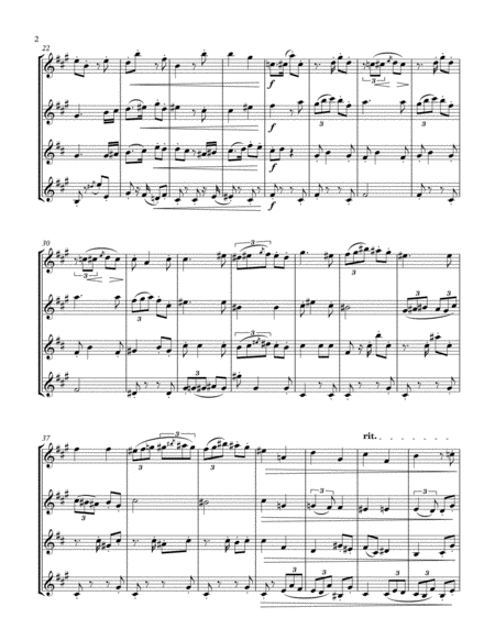 Tango In D Major Aatb Sax Quartet Op 165 No 2 Page 2