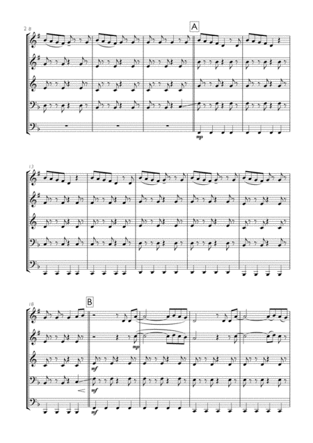 Taylor Swift I Knew You Were Trouble For Brass Quintet Page 2