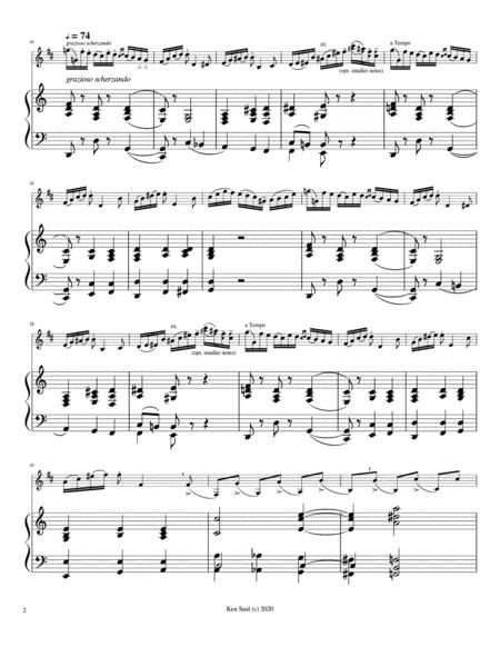 Tchaikovsky Melodie Op 42 No 3 For Trumpet And Piano Page 2