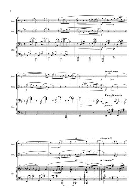 Tchaikovsky Romance Op 5 2 Bassoons Piano Page 2