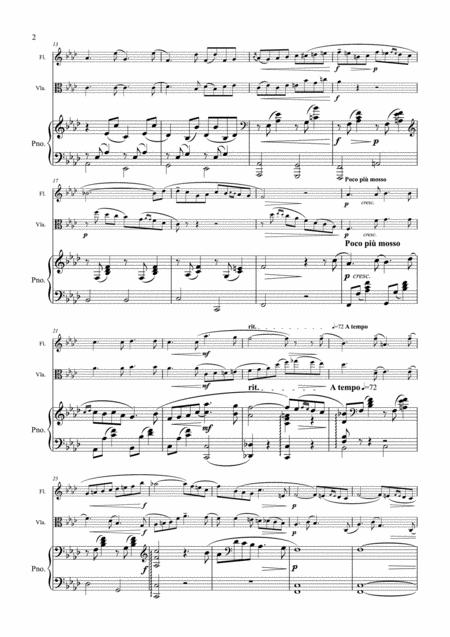 Tchaikovsky Romance Op 5 Flute Viola Piano Page 2