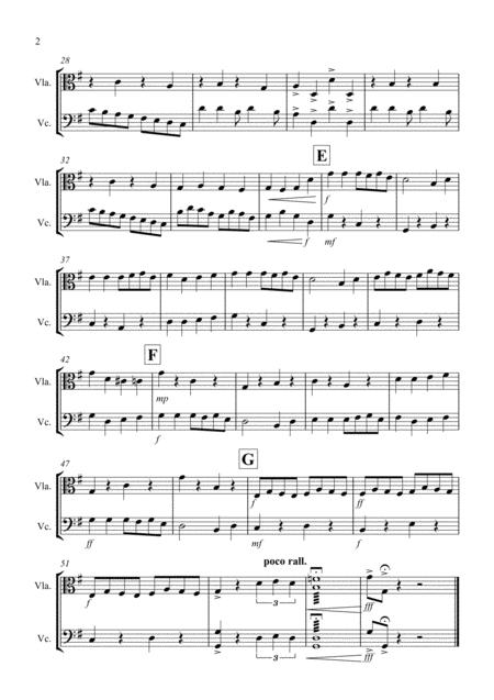 Tea Cup Jig For Viola And Cello Duet Page 2