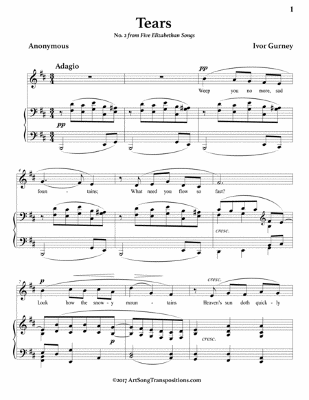 Tears B Minor Page 2