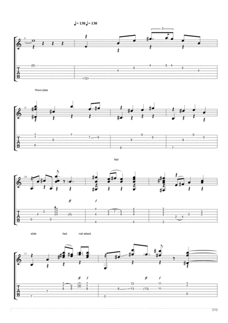 Tears In Heaven By Fingerstyle Guitar Page 2