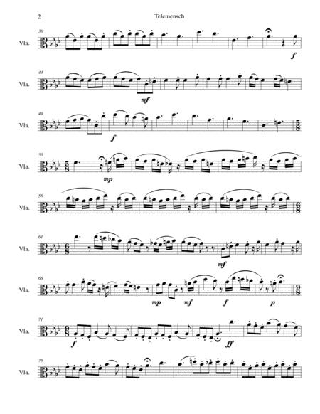 Telemensch The Isolated One For Viola Solo Page 2