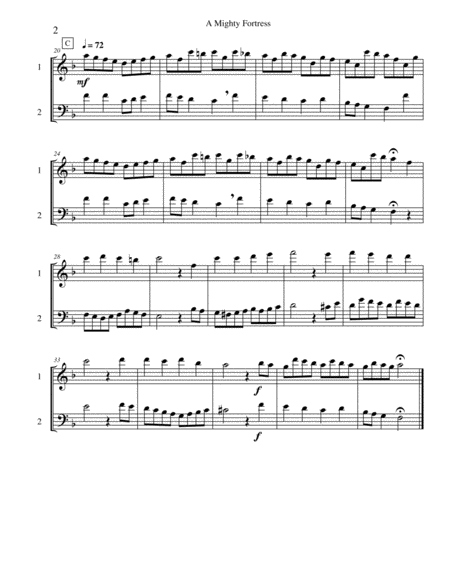 Ten Selected Hymns For The Performing Duet Vol 1 Violin And Cello Page 2