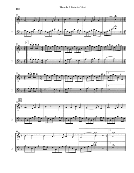 Ten Selected Hymns For The Performing Duet Vol 10 Oboe And Bassoon Page 2