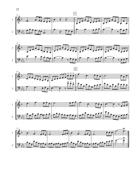 Ten Selected Hymns For The Performing Duet Vol 2 Clarinet And Bassoon Page 2