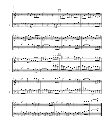 Ten Selected Hymns For The Performing Duet Vol 2 Flute And Bassoon Page 2