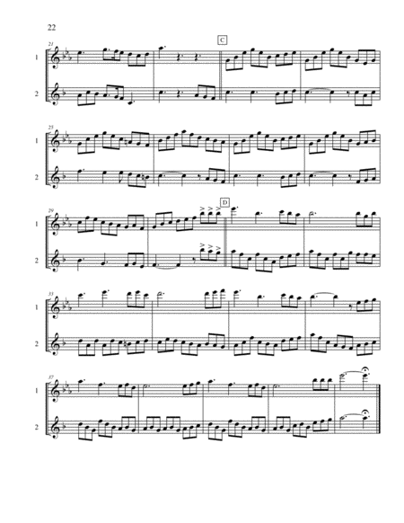 Ten Selected Hymns For The Performing Duet Vol 2 Flute And Trumpet Page 2