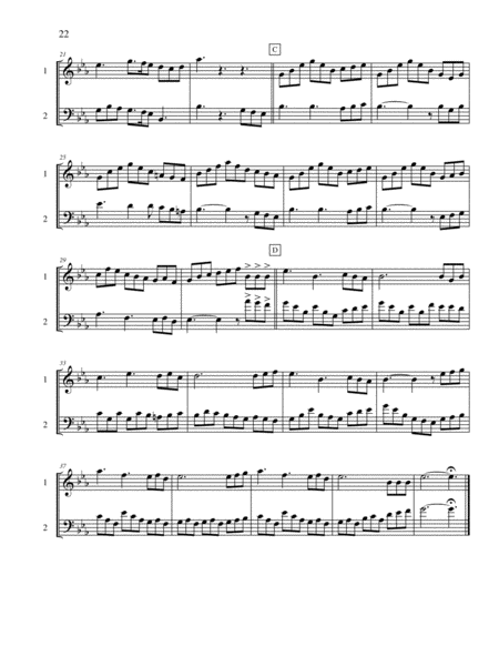 Ten Selected Hymns For The Performing Duet Vol 2 Oboe And Bassoon Page 2