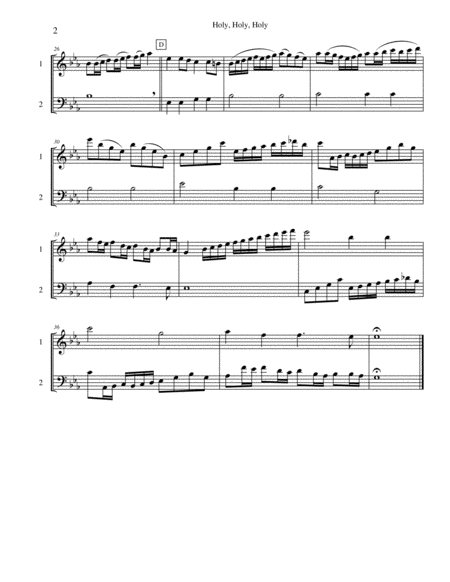 Ten Selected Hymns For The Performing Duet Vol 4 Flute And Bassoon Page 2