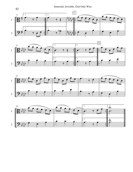 Ten Selected Hymns For The Performing Duet Vol 5 Viola And Cello Page 2