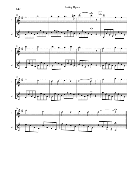 Ten Selected Hymns For The Performing Duet Vol 8 Flute And Alto Flute Page 2