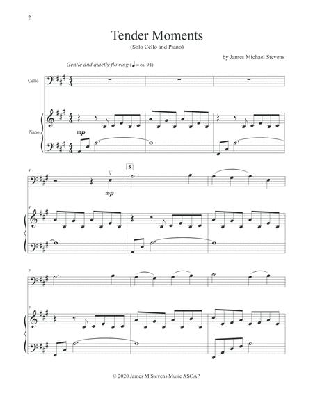 Tender Moments Cello Piano Page 2