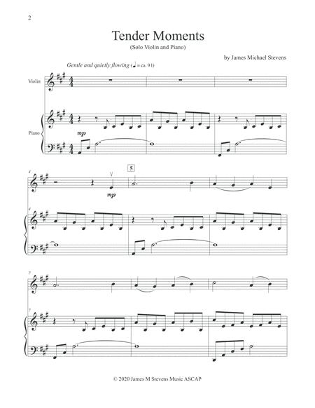 Tender Moments Violin Piano Page 2