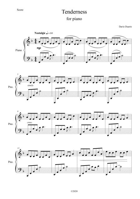 Tenderness For Piano Page 2