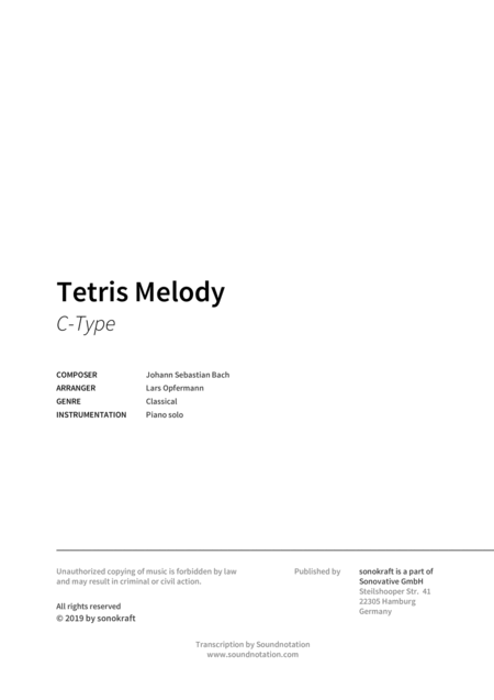 Tetris Melody Page 2