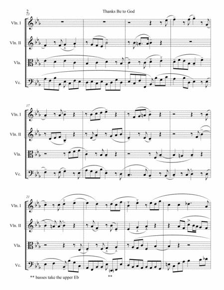 Thanks Be To God From Handels Messiah For Strings Page 2