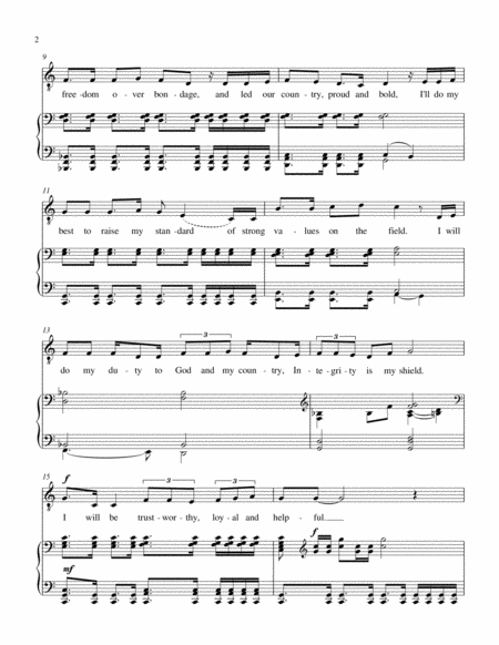The American Scout Vocal Solo Page 2