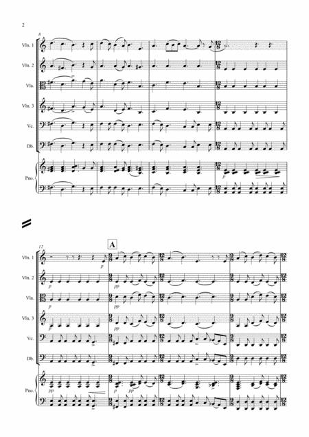 The Angel Gabriel For String Orchestra Page 2