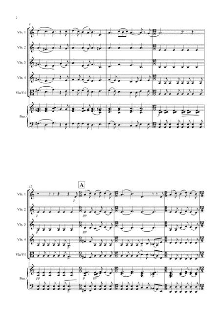 The Angel Gabriel For Violin Quartet Page 2