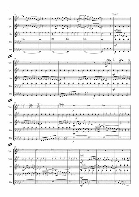The Beatles Eleanor Rigby Brass Quintet Page 2
