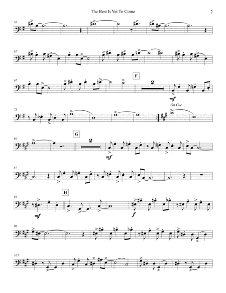 The Best Is Yet To Come Cello Page 2