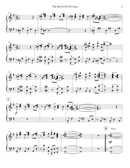 The Best Is Yet To Come Strings Electric Piano Page 2