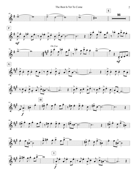 The Best Is Yet To Come Violin 2 Page 2