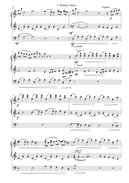 The Bishops Dance For Organ Solo Page 2