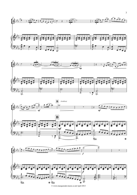 The Blue Hour For Intermediate Advanced Flute Piano Page 2