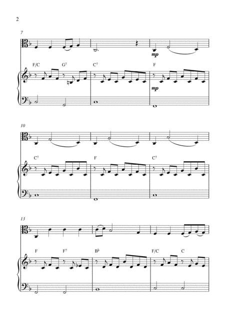 The Blue Room Viola Solo And Piano Accompaniment With Chords Page 2