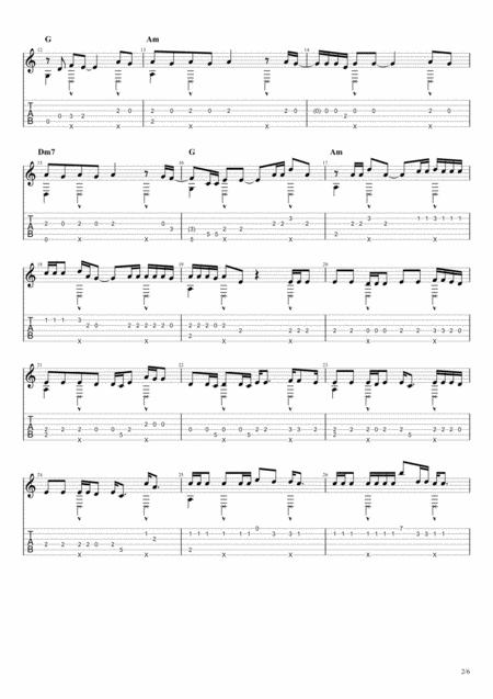 The Box By Roddy Ricch Solo Fingerstyle Guitar Tab Page 2