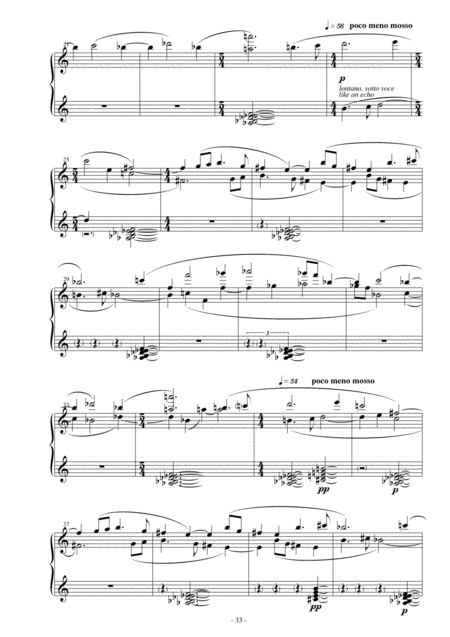 The Cave Of One Question One Question For Solo Piano From The Piano Cycle The Old Photo Box Page 2