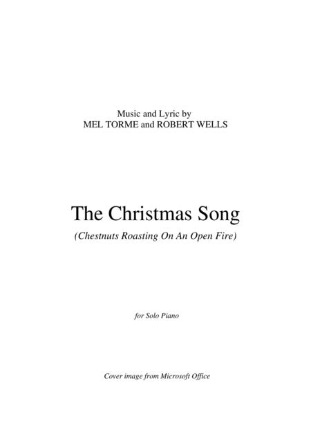 The Christmas Song Piano Solo C Major Page 2