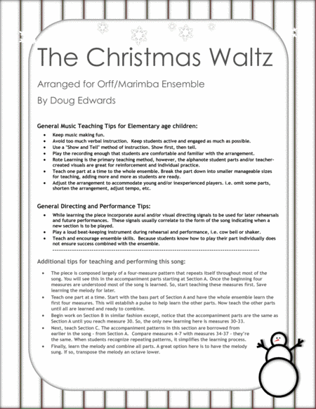 The Christmas Waltz As Sung By Karen Carpenter Page 2