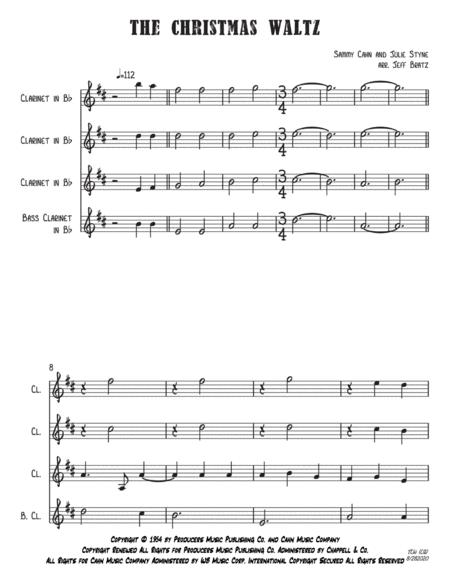 The Christmas Waltz Clarinet Quartet Page 2