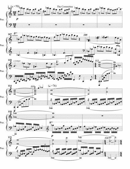 The Committee Piano Page 2