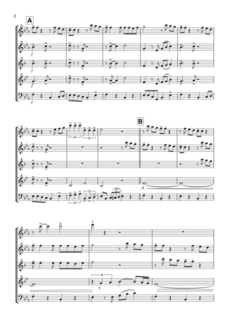 The Continental For Wind Quintet Page 2